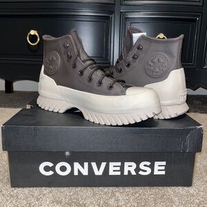 Brown Converse Lugged 2.0s